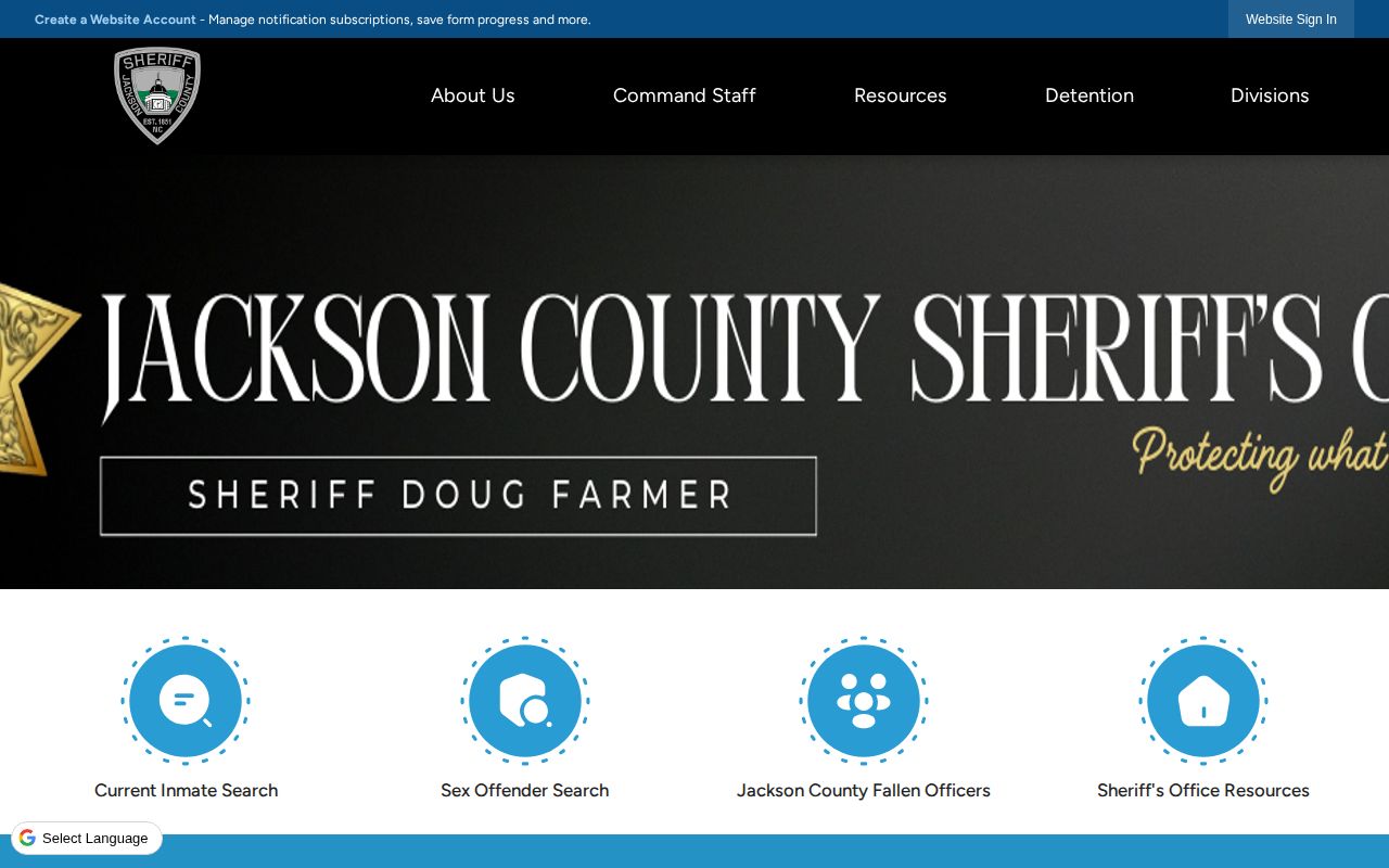 Jackson County weekly arrest log historical Sheriff report redirect