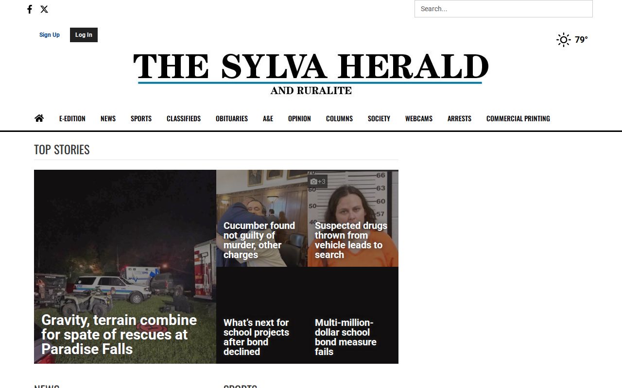 Jackson County weekly arrest log local Sylva Herald news source